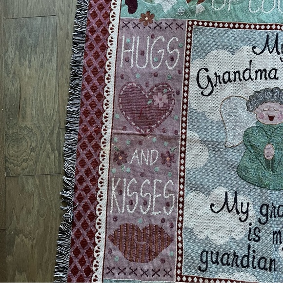 Grandma & Me Mohawk Home Blanket 4x6 Throw Blanket Christmas Present for Grandma - Picture 3 of 12